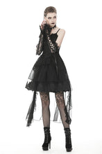 Load image into Gallery viewer, Gothic lace up lacey gloves AGL007
