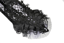 Load image into Gallery viewer, Gothic lace up lacey gloves AGL007