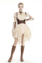 Load image into Gallery viewer, Steampunk lace up long gloves AGL010