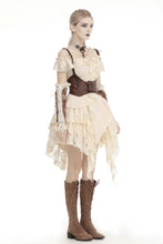 Load image into Gallery viewer, Steampunk lace up long gloves AGL010