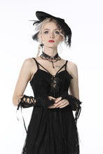 Load image into Gallery viewer, Gothic elegant lace up gloves AGL015