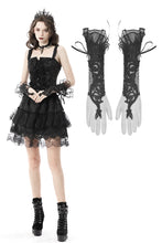 Load image into Gallery viewer, Gothic gorgeous embroider gloves AGL019