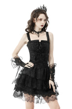 Load image into Gallery viewer, Gothic gorgeous embroider gloves AGL019