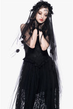 Load image into Gallery viewer, Gothic bride cross veil AHW004 - Gothlolibeauty