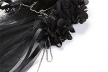 Load image into Gallery viewer, Gothic bride cross veil AHW004 - Gothlolibeauty