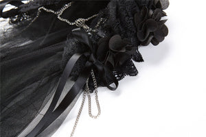 Gothic bride cross veil AHW004 - Gothlolibeauty