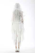 Load image into Gallery viewer, Women white romantic veil AHW009