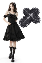 Load image into Gallery viewer, Gothic big cross headwear AHW010
