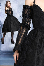 Load image into Gallery viewer, gothic lolita Crumple lace arm sleeve(price for one pair) ARW001 - Gothlolibeauty