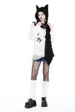 Load image into Gallery viewer, Gothic witch cat scarf ASF025