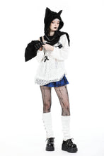 Load image into Gallery viewer, Gothic witch cat scarf ASF025