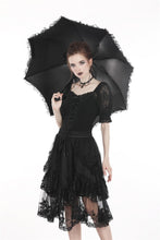 Load image into Gallery viewer, Gothic lolita telescopic umbrella AUM013 - Gothlolibeauty