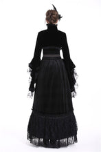 Load image into Gallery viewer, Gorgeous gothic horn sleeve velvet capelet BW049 - Gothlolibeauty