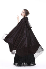 Load image into Gallery viewer, Gothic long cape gothic hooded cloak BW052 - Gothlolibeauty