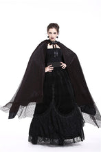 Load image into Gallery viewer, Gothic long cape gothic hooded cloak BW052 - Gothlolibeauty