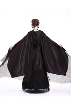 Load image into Gallery viewer, Gothic long cape gothic hooded cloak BW052 - Gothlolibeauty