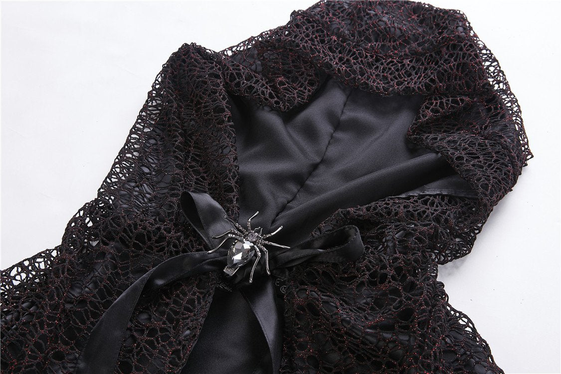 Gothic long cape gothic hooded cloak BW052 – DARK IN LOVE