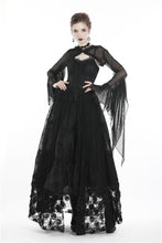 Load image into Gallery viewer, Gothic witch mesh hooded cape BW065 - Gothlolibeauty