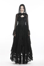 Load image into Gallery viewer, Gothic witch mesh hooded cape BW065 - Gothlolibeauty