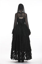Load image into Gallery viewer, Gothic witch mesh hooded cape BW065 - Gothlolibeauty