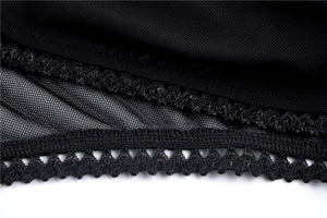 Gothic witch mesh hooded cape BW065 - Gothlolibeauty