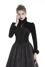 Load image into Gallery viewer, Gothic women Black fur cape  BW067 - Gothlolibeauty