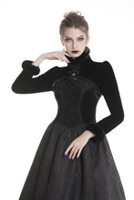 Load image into Gallery viewer, Gothic women Black fur cape  BW067 - Gothlolibeauty