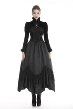 Load image into Gallery viewer, Gothic women Black fur cape  BW067 - Gothlolibeauty