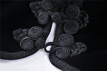 Load image into Gallery viewer, Gothic women Black fur cape  BW067 - Gothlolibeauty