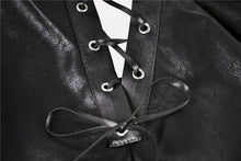 Load image into Gallery viewer, Punk PU masked cape with cap  BW075