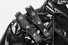 Load image into Gallery viewer, Punk shining PU one shoulder around neck cape BW076