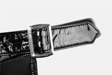 Load image into Gallery viewer, Punk shining PU one shoulder around neck cape BW076