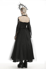 Load image into Gallery viewer, Gorgeous tulle big sleeves halter gothic cape BW080