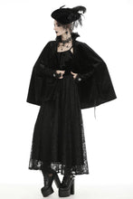 Load image into Gallery viewer, Gothic gorgeous warm velvet bolero cape BW082