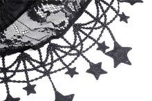 Load image into Gallery viewer, Lolita night cat star cape BW086
