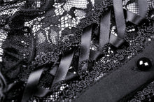 Load image into Gallery viewer, Gothic lace heart rope sexy cape BW089