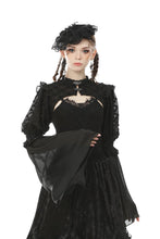 Load image into Gallery viewer, Gothic lolita shiny puff sleeve cape BW090