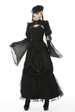 Load image into Gallery viewer, Gothic lolita shiny puff sleeve cape BW090