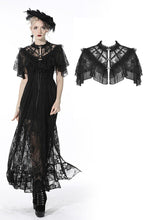 Load image into Gallery viewer, Gothic sexy ruffle trim lace cape BW094