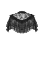 Load image into Gallery viewer, Gothic sexy ruffle trim lace cape BW094