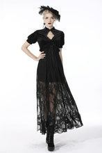 Load image into Gallery viewer, Gothic patten velvet short-sleeves cape BW096