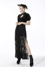Load image into Gallery viewer, Gothic patten velvet short-sleeves cape BW096