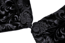 Load image into Gallery viewer, Gothic patten velvet short-sleeves cape BW096