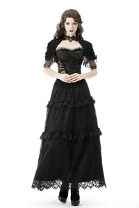 Gothic elegant short sleeves cape BW102
