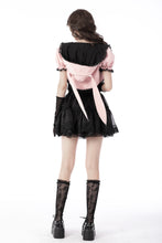 Load image into Gallery viewer, Princess pink rabbit ear heart back cape BW106