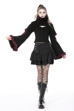 Load image into Gallery viewer, Gothic lolita bell sleeves wooly cape BW110