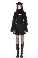Load image into Gallery viewer, Gothic lolita bell sleeves wooly cape BW110