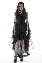 Load image into Gallery viewer, Gothic sexy spider exaggerated sleeves hooded cape BW113