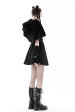 Load image into Gallery viewer, Black bear lolita cape BW114