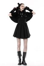 Load image into Gallery viewer, Black bear lolita cape BW114